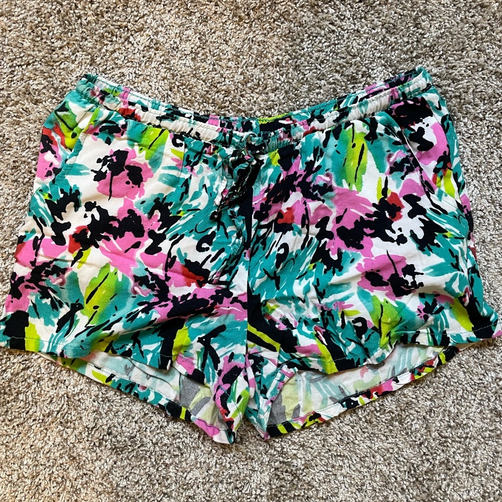 Floral summer shorts
